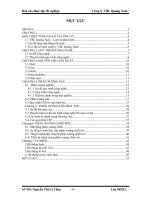 Báo cáo thực tập tại Công ty VBL Quảng Nam