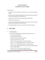 Giải pháp thiết kế hệ thống kỹ thuật cơ điện