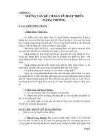 Bài giảng Kinh tế ngoại thương 1