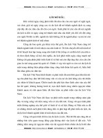 Vận dụng phương pháp dãy số thời gian nghiên cứu biến động khách du lịch đến HN giai đoạn 1997-2003 và dự đoán năm 2004-2005