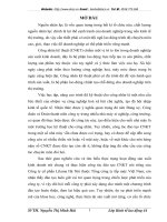 Hoàn thiện công tác đào tạo công nhân kỹ thuật tại Công ty cổ phần Lilama Hà Nội