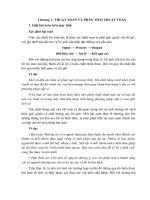 THUẬT TOÁN VÀ PHÂN TÍCH THUẬT TOÁN