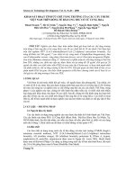 khảo sát hoạt tính ức chế tăng trưởng của các cây thuốc Việt Nam trên dòng tế bào ung thư  cổ tử cung