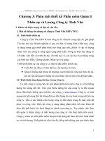 Phân tích thiết kế Phần mềm Quản lí Nhân sự và Lương Công ty Tinh Vân