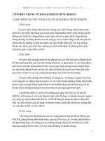 TÌM HIỂU CHUNG VỀ SỞ GIAO DỊCH CHỨNG KHOÁN