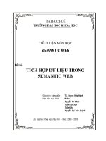 Tích hợp dữ liệu trong Semantic Web