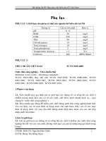 giới hạn cho phép xả thải của ngành chế biến sữa tại Mỹ