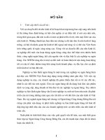 Giải pháp góp phần hoàn thiện và phát triển hoạt động bảo lãnh tại chi nhánh Ngân hàng Công thương Đống Đa