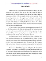 phân tích thực trạng công tác huy động vốn tại chi nhánh Ngân hàng nông nghiệp & phát triển nông thôn (NHNo&PTNT) huyện Vụ Bản