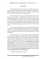 Kế toán tập hợp chi phí sản xuất và tính giá thành sản phẩm ở Công ty khách sạn du lịch Thắng Lợi