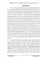 Nâng cao hiệu quả tín dụng tại Sở giao dịch I- Ngân hàng Công thương Việt Nam