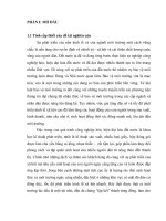 Sự phát triển của nền kinh tế và của ngành môi trường