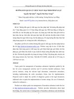 hướng dẫn quản lý chất nguy hại theo pháp luật