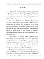 Công tác hạch toán kế toán lưu chuyển hàng hoá tại Công ty Dịch vụ Vật tư Bưu điện Hà Nội