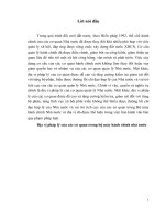 Địa vị pháp lý của các cơ quan trong bộ máy hành chính nhà nước