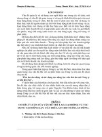 thù lao lao động và tác dụng tạo động lực của thù lao tại công ty cơ khí Hà Nội