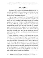 Kế toán nguyên vật liệu” nhằm hoàn thiện hơn công tác hạch toán Nguyên vật liệu tại Công ty Trách nhiệm hữu hạn Hoàng Sơn.