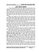 Thiết kế máy phay CNC 1