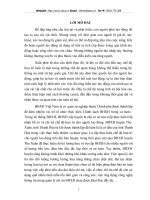 Tình hình thực hiện chế độ hưu trí tại huyện Thọ Xuân tỉnh Thanh Hóa giai đoạn 2003-2008