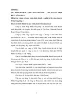 Quá trình hình thành và phát triển của công ty xuấy nhập khẩu tổng hợp I