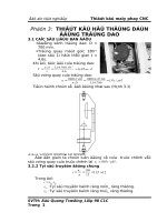 Thiết kế máy phay CNC 2