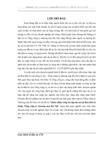 Hoàn thiện công tác lập dự án tại Ban đầu tư thuộc Tổng công ty thương mại Hà Nội