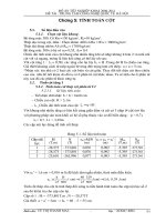 bảng tính thép cột đồ án công trình trường cao đẳng Công Nghệ Đà Nẵng