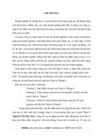 Một số ý kiến nhằm hoàn thiện công tác kế toán nguyên vật liệu tại Công ty Tháng 8