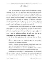 Nâng cao chất lượng thẩm định tài chính dự án trong cho vay ngành điện lực tại Ngân hàng Công thương Chương Dương