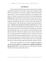 Lý luận về con người và vấn đề về đào tạo nguồn lực con người trong sự nghiệp công nghiệp hoá  hiện đại hoá đất nước