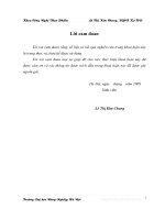 Xây dựng quy trình sản xuất tinh bột dinh dưỡng dùng cho những bệnh nhân ,mắc bệnh thông thường không cần kiêng cữ gì đặc biệt