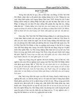 Hồ Chí Minh trực tiếp tổ chức lãnh đạo công cuộc chuẩn bị lực lượng cho cách mạng tháng tám Năm 1945