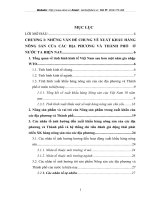 Giải pháp thúc đẩy xuất khẩu Nông sản phẩm của các địa phương và thành phố trong những năm tới