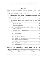 Đánh giá tình hình quản lý hoạt động đầu tư tại công ty Vinashin motor.