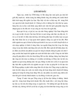 Hoàn thiện quy trình Xuất khẩu mặt hàng rau quả tại Tổng công ty rau quả Việt Nam