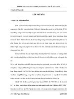 Sử dụng Marketing nhằm nâng cao tính cạnh tranh của ngân hàng nông nghiệp và phát triển nông thôn Hà Nội