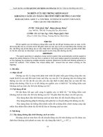 nghiên cứu hệ thống kiểm soát khoảng cách an toàn cho ô tô trên đường cao tốc