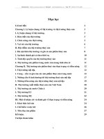 Thị trường đầu ra cho sản phẩm thuỷ sản- thực trạng và tiềm năng