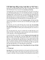 Chế định hợp đồng trong Luật dân sự Việt Nam