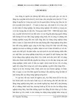 CƠ SỞ LÝ LUẬN CỦA VIỆC NGHIÊN CỨU LAO ĐỘNG NÔNG NGHIỆP NÔNG THÔN