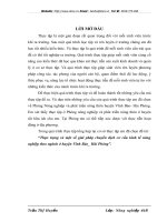 Thực trạng và một số giải pháp chuyển dịch cơ cấu kinh tế nông nghiệp theo ngành ở huyện Vĩnh Bảo_ Hải Phòng