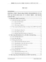 Thực trạng và giải pháp nâng cao chất lượng thẩm định dự án vay vốn tại Ngân hàng Đầu tư và Phát triển - chi nhánh Nam Hà Nội