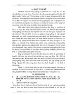 vai trò của nhà nước đối với việc phát triển kinh tế nông thôn ở nước ta hiện nay