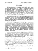 Kế toán NVL – CCDC tại Công ty cổ phần đầu tư xây dựng quản lý giao thông hà Tây