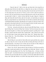 khái quát lịch sử quan hệ Việt - Mường và giai đoạn ngôn ngữ Việt - Mường