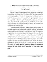 Đầu tư phát triển hệ thống các trường dạy nghề theo dự án mà Bộ Lao động Thương binh và Xã hội quản lý - Thực trạng và giải pháp