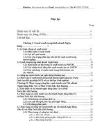 NÂNG CAO NĂNG LỰC CẠNH TRANH CỦA CHI NHÁNH NGÂN HÀNG ĐẦU TƯ VÀ PHÁT TRIỂN BẮC HẢI DƯƠNG