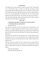 việc người thừa kế không phụ thuộc vào nội dung của di chúc-Một số vấn đề lý luận và thực tiễn