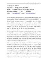 tổng quan về công ty may Việt tiến