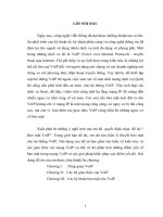phân tích những điểm yếu về bảo mật trong mạng VoIP và các giải pháp khắc phục các điểm yếu đó
